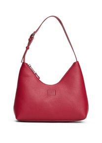 Tommy Jeans Damen Schultertasche "TJW MUST SHOULDER BAG", rot, Lederimitat, unifarben, Taschen, Damen Umhängetasche, Abendtasche mit Logo-Schriftzug