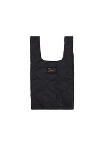 Tragetasche "Alpha Industries Accessoires - Bags Shopper Reversible Bag", Alpha Industries, schwarz, Obermaterial: 100% Polyester, Futter: 100%