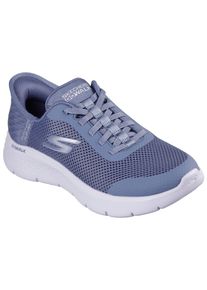 Skechers Damen Slip-On Sneaker "GO WALK FLEX-GRAND ENTRY", Gr. 35, blau, Textil, sportlich, Schuhe, Slipper mit Slip-ins zum Schlupfen