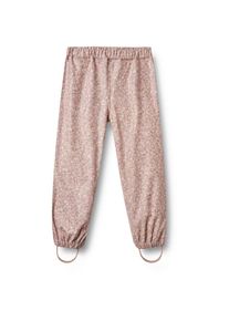 Wheat Kinder Regen- und Matschhose "Wheat Regenhose Olo"powder flower meadow, Gr. 128, 55% Polyester, 45% wasserbasiertes Polyurethan, Hosen