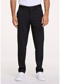 LINDBERGH Herren Stoffhose "LINDBERGH Stoffhose", schwarz, Gr. M, Oberstoff: 75% Polyester, 22% Viskose, 3% Elasthan; Futter: 100% Polyester, Hosen