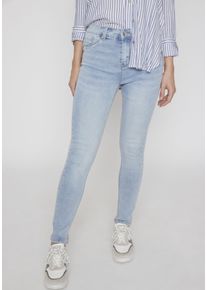 Haily's HAILY’S Damen 5-Pocket-Jeans "LG MW C JN Pa44lina", blau, feminin, Gr. XXL, unifarben, Denim/Jeans, Obermaterial: 74% Baumwolle, 24% Polyester, 2%