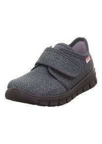 Superfit Kinder Hausschuh "BOBBY WMS: Mittel", Gr. 29, grau, Baumwolle, meliert, casual, Schuhe, Klettschuh mit Baumwoll-Futter, Größenschablone zum