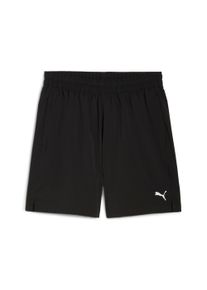 Puma Herren Trainingsshorts "M TAD FOUNDATIONS 7" WOVEN SHORT W/ ZIP POCKETS", schwarz, sportlich, Gr. M, Obermaterial: 100% Polyester, Hosen