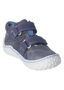 Kinder Lauflernschuh "Patti WMS: mittel", Pepino BY RICOSTA, Gr. 24, blau, Lederimitat, Textil, casual, Schuhe, Barfußschuh mit Klett u. WMS-System,