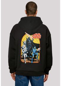 F4NT4STIC Herren Kapuzenpullover "Star Wars Vintage Comic Scene", schwarz, casual, Gr. XXL, Obermaterial: 100% Baumwolle, Pullover, Print