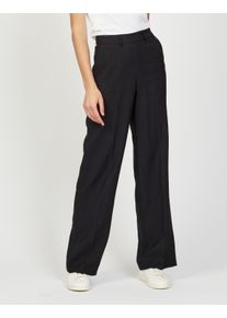 Gang Damen Stoffhose "Gang Hosen Straight Fit 94JOANA", schwarz, Gr. 26, 83% Viskose, 17% Polyamid, Hosen
