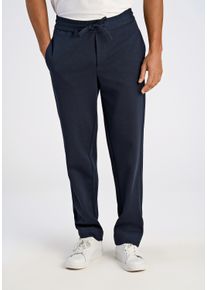 LINDBERGH Herren Stoffhose "LINDBERGH Stoffhose", blau, Gr. XS, Oberstoff: 75% Polyester, 22% Viskose, 3% Elasthan, Hosen