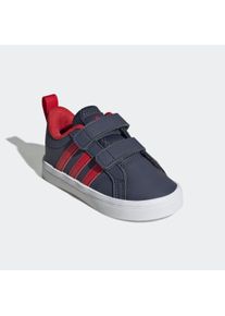 Klettschuh "VS PACE 2.0 KIDS", adidas Sportswear, Gr. 21, blau, Synthetik, Textil, sportlich, Schuhe, für Kinder