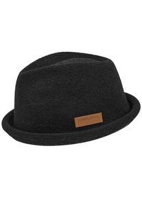 Chillouts Damen Sonnenhut "Tocoa Hat", schwarz, modisch, Gr. L, unifarben, Feinstrick, Kunstfaser, Hüte, mit verstellbarem Hutband, perfekt für