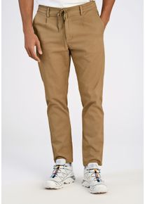 LINDBERGH Herren Stoffhose "LINDBERGH Freizeithose"deep sand, Gr. M, Oberstoff: 98% Baumwolle, 2% Elasthan, Hosen