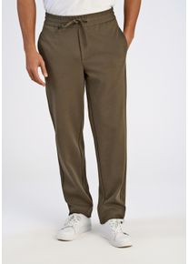 LINDBERGH Herren Stoffhose "LINDBERGH Stoffhose"true army, Gr. L, Oberstoff: 75% Polyester, 22% Viskose, 3% Elasthan, Hosen