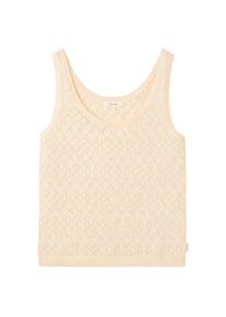 Tranquillo Ajour Strick-Top Top Damen Alltag (Gr XL |beige)