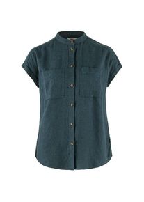 Fjällräven Fjällräven Övik Hemp Shirt S/S Hemd Women (Gr XS |blau)