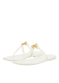 Tory Burch Sandalen - Roxanne Jelly - Gr. 40,5 (EU) - in Wei&szlig; - f&uuml;r Damen