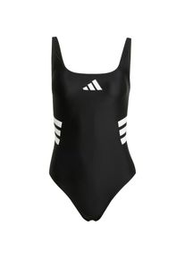 Adidas 3s Badeanzug Damen - schwarz - Gr. 42 - Polyamid/Elastan