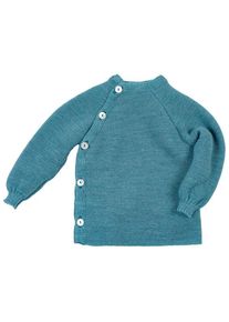 Reiff Schlüttli Uni Merinopullover Kinder (Gr 50/56 |türkis)