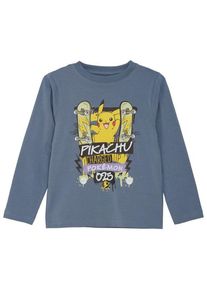 Minymo T-Shirt L/S No 6696 Longsleeve Kinder (Gr 98 |grau)