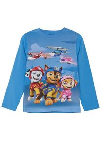 Minymo T-Shirt L/S No 6691 Longsleeve Kinder (Gr 92 |blau)