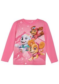 Minymo T-Shirt L/S No 6700 Longsleeve Kinder (Gr 92 |rosa)