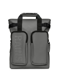 RAINS Texel Tote Backpack W3 17 Reisetasche (Gr 17 l |grau |wasserdicht)