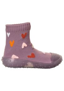 Sterntaler Adventure-Socks Herzen H&uuml;ttenschuhe Kinder (Gr 19/20 |rosa)