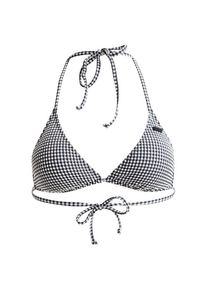 Roxy Gingham Tiki Triangle Bikini-Top Damen (Gr XS |grau)