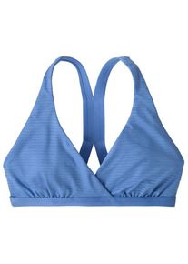 Patagonia Bottom Turn Top Bikini-Top Damen Schwimmen (Gr XS |blau)
