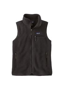 Patagonia Retro Pile Vest Fleeceweste Women (Größe L |schwarz)