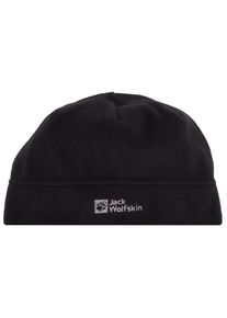Jack Wolfskin Real Stuff Beanie M&uuml;tze (Gr One Size |schwarz/grau)