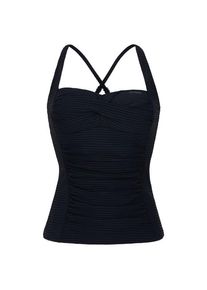 Protest Mixcamo Tankini Top B&C-Cup Bikini-Top Damen (Gr 42 - Cup: B |schwarz)