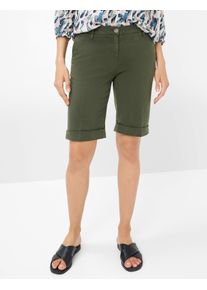 Brax Damen Bermuda Style MIA B, dunkelgr&uuml;n, Gr. 46
