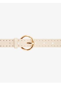 Brax Damen Gürtel Style DAMENGÜRTEL canvas, hellbeige, Gr. 95