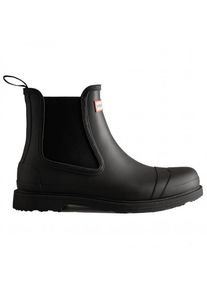 Hunter Boots Commando Chelsea Boot Gummistiefel Herren (Gr 40,5 |schwarz |wasserdicht)