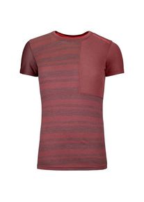Ortovox 185 Rock'N'Wool Short Sleeve Merinounterwäsche Women (Größe M |rot)