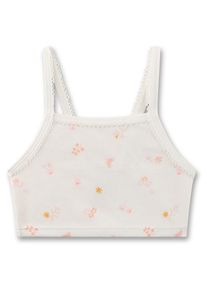 Sanetta Bustier AOP Alltagsunterwäsche Kinder (Gr 140 |weiß)