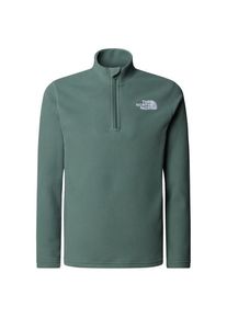 Fleecepullover The North Face Teen's Glacier 1/4 Zip Pullover Kinder (Gr M |oliv)