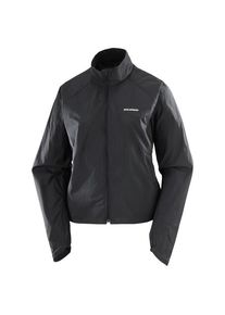Salomon SHKout Fly Windjacke Damen (Gr L |schwarz/grau)