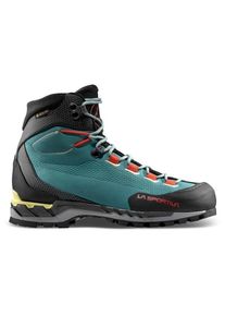 La Sportiva Trango Tech Leather GTX Bergschuhe Damen Wandern (Gr 42 |türkis/blau |wasserdicht)