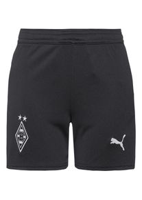 Puma Borussia Mönchen Gladbach 25-26 Heim Shorts Kinder - schwarz - Gr. 140 - Polyester