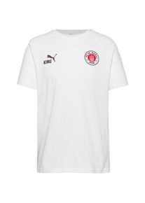 Puma Fc St. Pauli T-Shirt Herren - weiß - Gr. L - Baumwolle