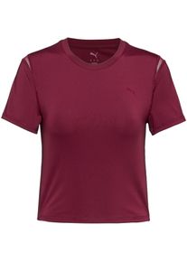 Puma Pwrshape Baby Croptop Damen - rot - Gr. XS - Polyester/Elastan