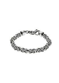ZEEme Basic Armband Silber 925 poliert Königskette 6mm breit