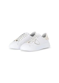 Philippe Model Low-Top Sneaker - Sneaker aus Leder - Gr. 37 (EU) - in Creme - f&uuml;r Damen