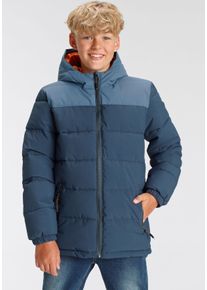 Killtec Kinder Winterjacke "KW 1 BYS JCKT OT", blau, sportlich, Gr. 164, Obermaterial: 100% Polyester. Futter: 100% Polyester, Jacken, Winddicht &