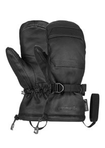 Reusch Damen Fäustlinge "Fullback Down R-TEX XT Mitten", schwarz, sportlich, Gr. 6,5, mehrfarbig, 70% Ziegenleder, 22% Polyester, Handschuhe, mit