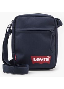 Levi's LEVI'S Damen Umhängetasche "MINI CROSSBODY SOLID", blau, Denim/Jeans, Polyester, Taschen, perfekt als Handytasche