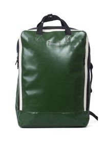 7CLOUDS Laptoprucksack "Agal 7.3 M"junglegrün, sanftes weiß, Tarpaulin, Polyethylen, casual, Rucksäcke, mit recyceltem PET