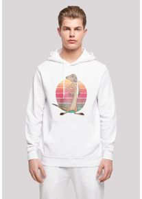 F4NT4STIC Herren Kapuzenpullover "Disney König der Löwen Timon Sunset", weiß, casual, Gr. M, Obermaterial: 50% Baumwolle, 50% Polyester, Pullover,
