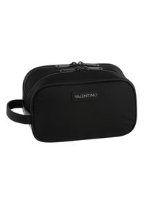 Valentino Handbags VALENTINO BAGS Damen Kosmetiktasche "SOFT COSMETIC CASE NERO", schwarz, Lederimitat, Taschen, Kulturbeutel Beautycase Kosmetikbeutel